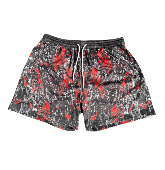 TLIL Red Fall Shorts